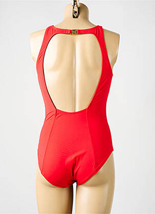 Maillot de bain 1 pièce haut soutien-gorge emboitant haut soutien-gorge emboitant rouge AMORESSA femme