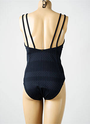 Maillot de bain 1 pièce stretch haut soutien-gorge moulé noir AMORESSA femme