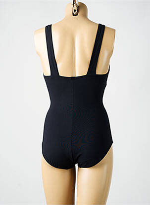 Maillot de bain 1 pièce stretch haut soutien-gorge balconnet noir AMORESSA femme