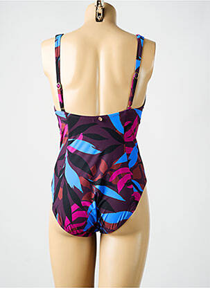 Maillot de bain 1 pièce haut soutien-gorge emboitant haut soutien-gorge emboitant violet AMORESSA femme