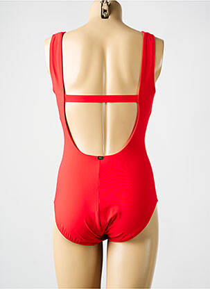 Maillot de bain 1 pièce haut soutien-gorge emboitant haut soutien-gorge emboitant rouge AMORESSA femme