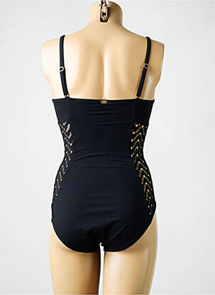 Maillot de bain 1 pièce haut soutien-gorge balconnet haut soutien-gorge balconnet noir AMORESSA femme