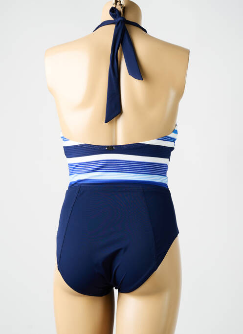 Maillot de bain 1 pièce bleu AMORESSA pour femme