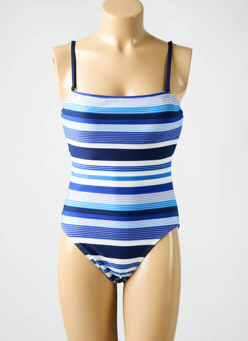Maillot de bain 1 pièce bleu AMORESSA pour femme