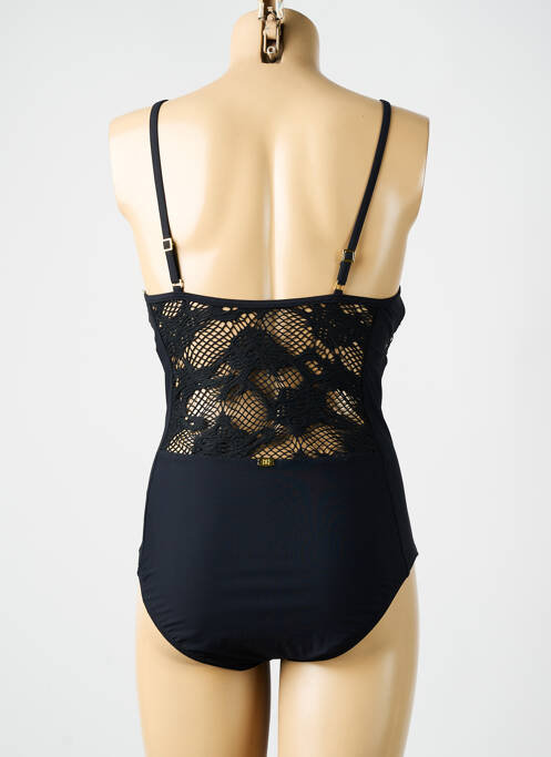Maillot de bain 1 pièce noir AMORESSA pour femme