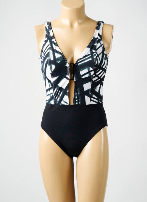 Maillot de bain 1 pièce noir AMORESSA pour femme