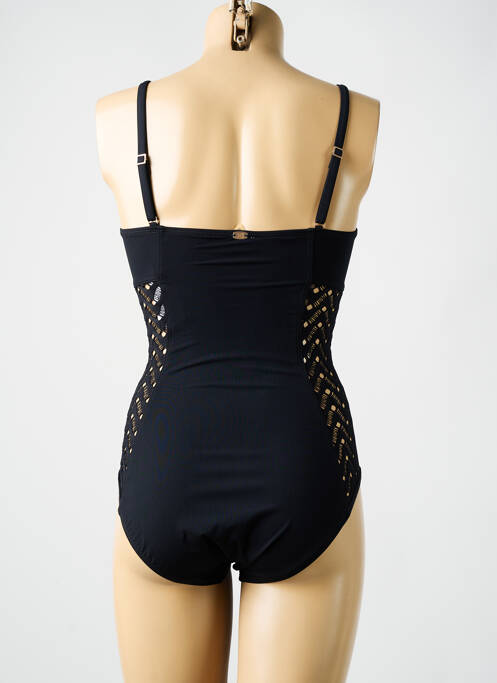 Maillot de bain 1 pièce noir AMORESSA pour femme