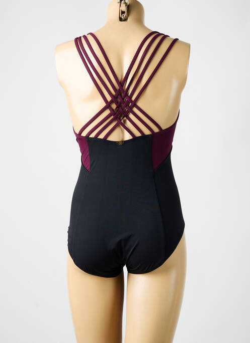 Maillot de bain 1 pièce violet AMORESSA pour femme