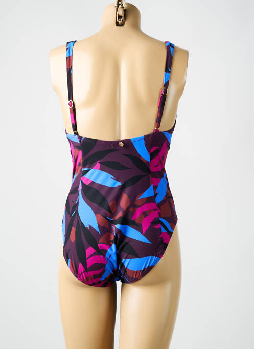 Maillot de bain 1 pièce violet AMORESSA pour femme