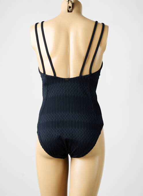 Maillot de bain 1 pièce stretch haut soutien-gorge moulé noir AMORESSA femme