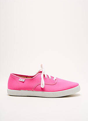 Baskets bout rond bout rond rose VICTORIA unisexe