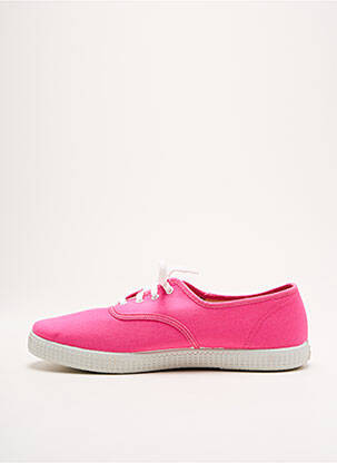 Baskets bout rond bout rond rose VICTORIA unisexe
