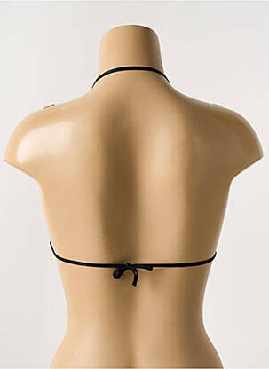 Soutien-gorge sans armature haut triangles noir AJOUR femme