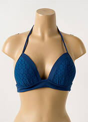 Haut de maillot de bain bleu CYELL pour femme seconde vue