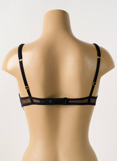 Soutien-gorge légère et transparente haut soutien-gorge emboitant noir AJOUR femme