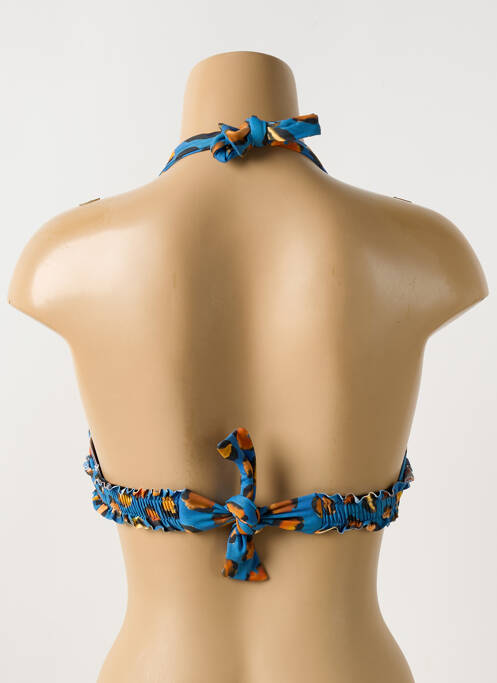 Haut de maillot de bain bleu CYELL pour femme