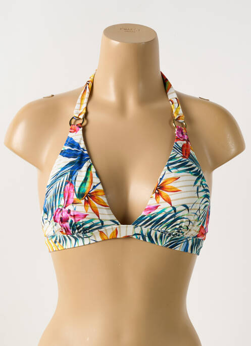 Haut de maillot de bain jaune CYELL pour femme