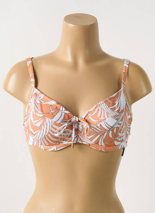 Haut de maillot de bain orange CYELL pour femme