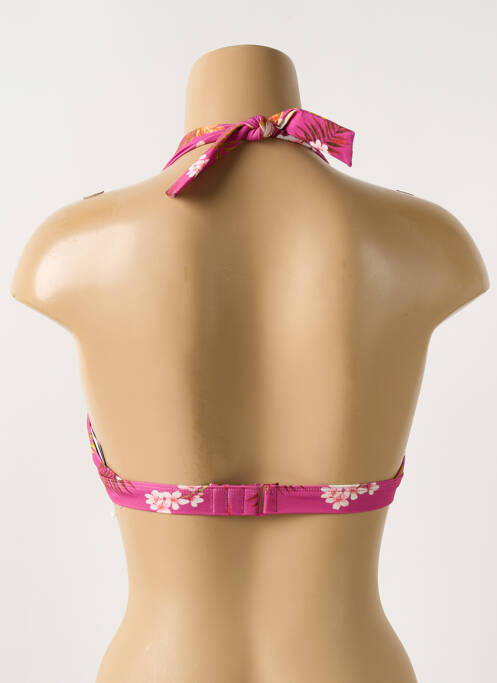 Haut de maillot de bain rose CYELL femme