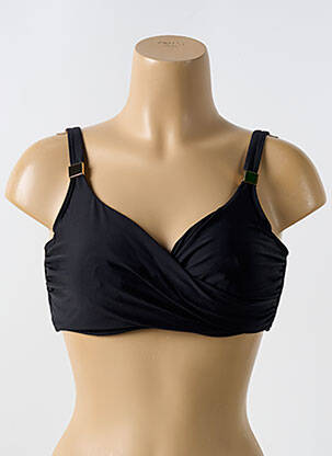 Haut de maillot de bain stretch haut soutien-gorge emboitant noir MIRACLESUIT femme