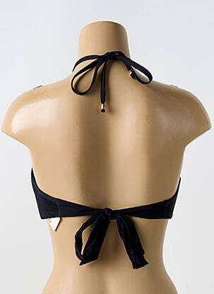 Haut de maillot de bain stretch haut soutien-gorge moulé noir MIRACLESUIT femme
