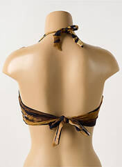 Haut de maillot de bain marron MIRADONNA pour femme seconde vue