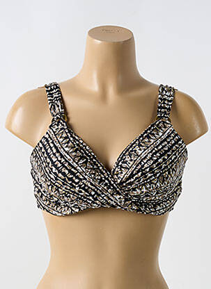 Haut de maillot de bain noir MIRACLESUIT pour femme