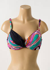 Haut de maillot de bain rose MIRADONNA pour femme seconde vue