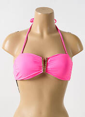 Haut de maillot de bain rose PHAX pour femme seconde vue