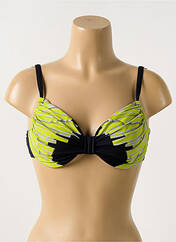 Haut de maillot de bain vert MIRADONNA pour femme seconde vue