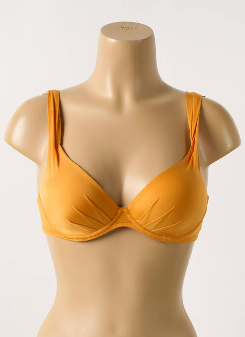 Haut de maillot de bain orange CYELL pour femme