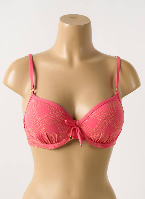 Haut de maillot de bain rose CYELL pour femme