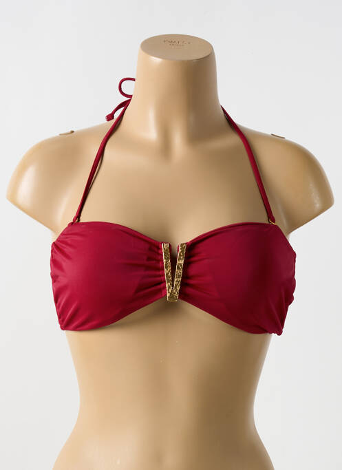 Haut de maillot de bain rouge PHAX pour femme
