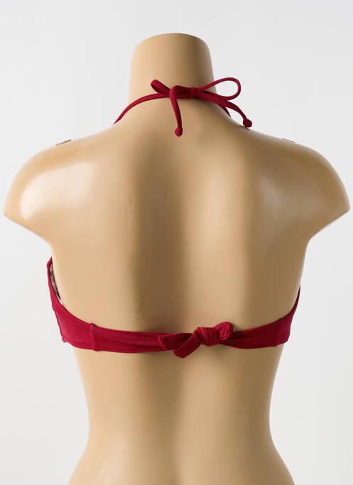 Haut de maillot de bain rouge PHAX pour femme