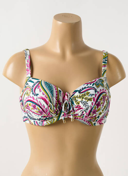 Haut de maillot de bain violet CYELL pour femme