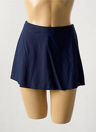 Bas de maillot de bain effet matière satinée culotte bleu MIRACLESUIT femme