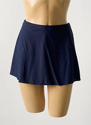 Bas de maillot de bain effet matière satinée culotte bleu MIRACLESUIT femme