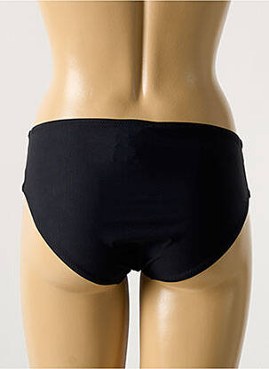Bas de maillot de bain imprimé fantaisie culotte noir MIRADONNA femme