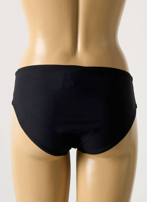 Bas de maillot de bain imprimé fantaisie culotte noir MIRADONNA femme