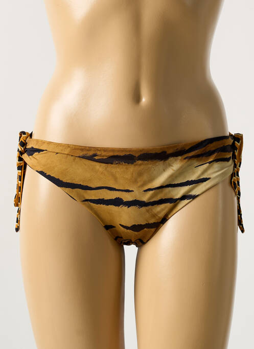 Bas de maillot de bain beige MIRADONNA pour femme