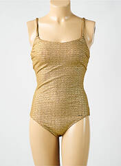 Maillot de bain 1 pièce or CYELL pour femme seconde vue