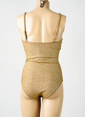 Maillot de bain 1 pièce or CYELL pour femme seconde vue