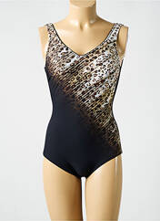 Maillot de bain 1 pièce noir MIRADONNA pour femme seconde vue