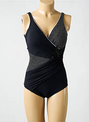 Maillot de bain 1 pièce noir MIRADONNA pour femme seconde vue