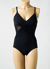 Maillot de bain 1 pièce noir MIRADONNA pour femme seconde vue