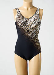 Maillot de bain 1 pièce noir MIRADONNA pour femme seconde vue