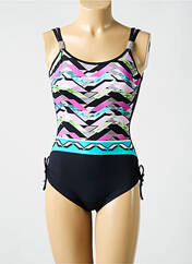 Maillot de bain 1 pièce noir MIRADONNA pour femme seconde vue