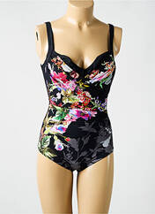 Maillot de bain 1 pièce noir MIRADONNA pour femme seconde vue