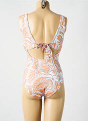 Maillot de bain 1 pièce orange CYELL pour femme seconde vue