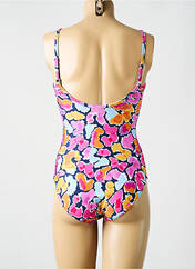 Maillot de bain 1 pièce rose CYELL pour femme seconde vue